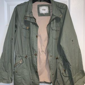 Army green jacket